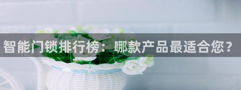 jdb游戏平台官网：智能门锁排行榜：哪款产品最适合您？