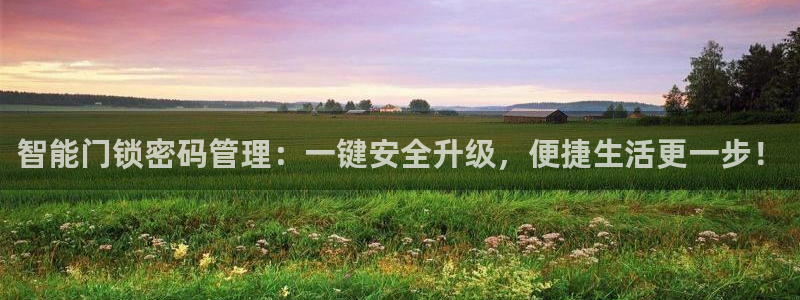 jdb电子游艺注册送菠菜：智能门锁密码管理：一键安全升级，便