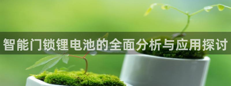 jdb游戏星期几放水：智能门锁锂电池的全面分析与应用探讨