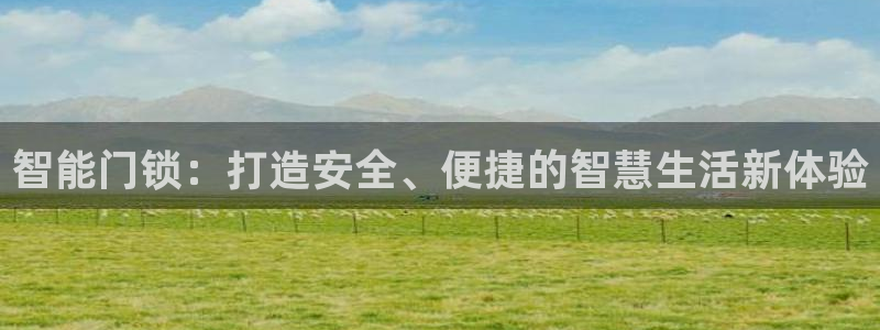 jdb电子app：智能门锁：打造安全、便捷的智慧生活新体验