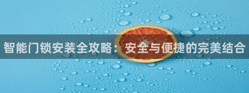 jdbc实现注册功能：智能门锁安装全攻略：安全与便捷的完美结