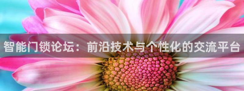 jdb巨奖：智能门锁论坛：前沿技术与个性化的交流平台