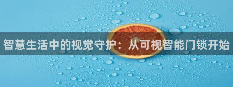 jdb电子平台注册：智慧生活中的视觉守护：从可视智能门锁开始