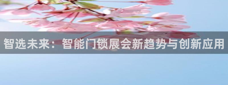 jdbapp下载：智选未来：智能门锁展会新趋势与创新应用