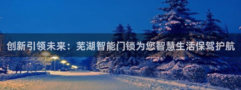 jdb电子游戏平台官网：创新引领未来：芜湖智能门锁为您智慧生