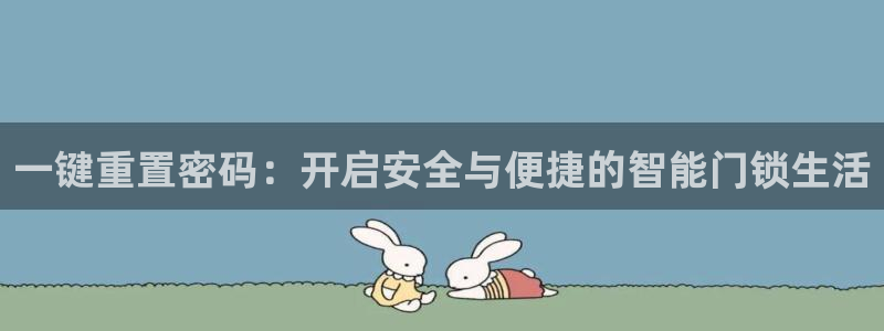 jdbcname：一键重置密码：开启安全与便捷的智能门锁生活